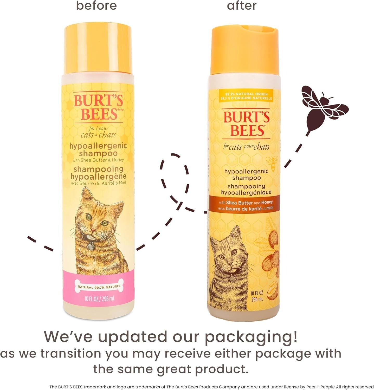 Burts Bees for Pets Hypoallergenic Cat Shampoo